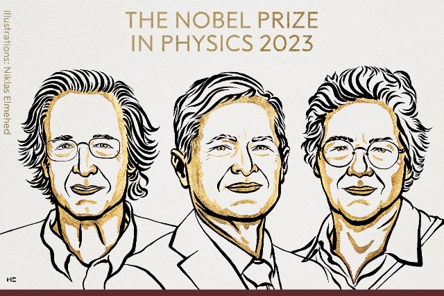 Nobel-díjat kapott Krausz Ferenc fizikus és két társa Nobel-díjat kapott Krausz Ferenc fizikus és két társa