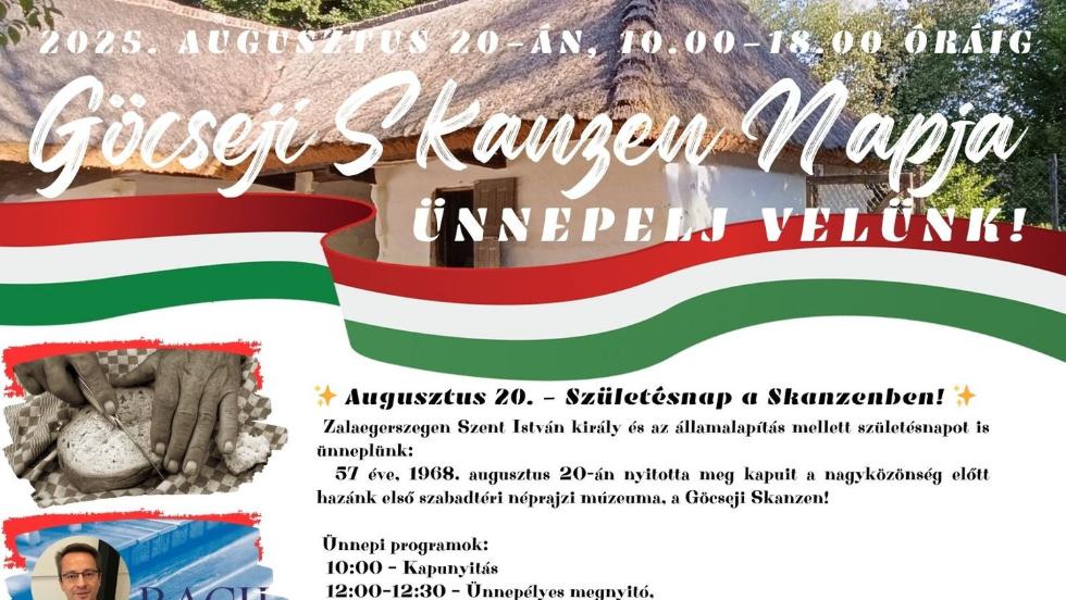 Göcseji Skanzen Napja – Ünnep, hagyomány, élmény augusztus 20-án Göcseji Skanzen Napja – Ünnep, hagyomány, élmény augusztus 20-án