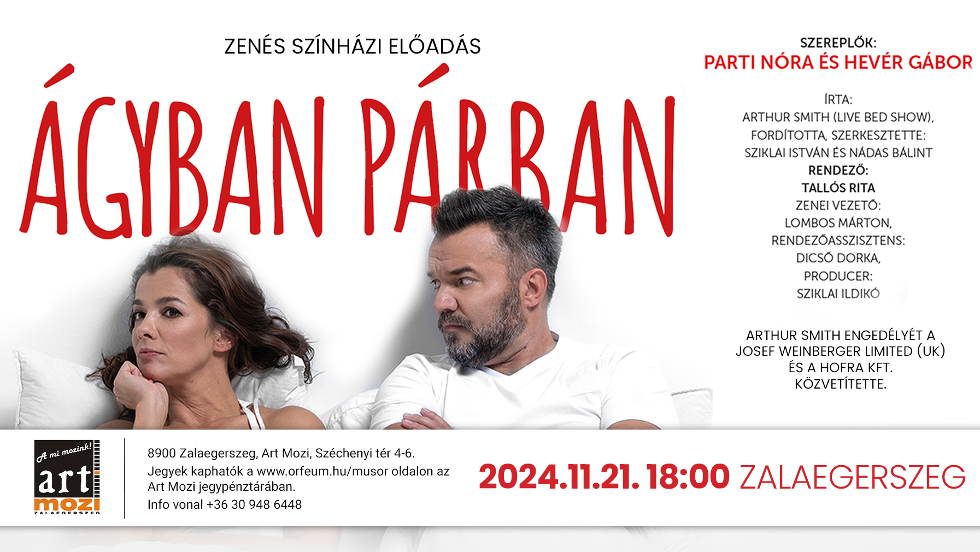 Ágyban párban – Zalaegerszegen is (x) Ágyban párban – Zalaegerszegen is (x)