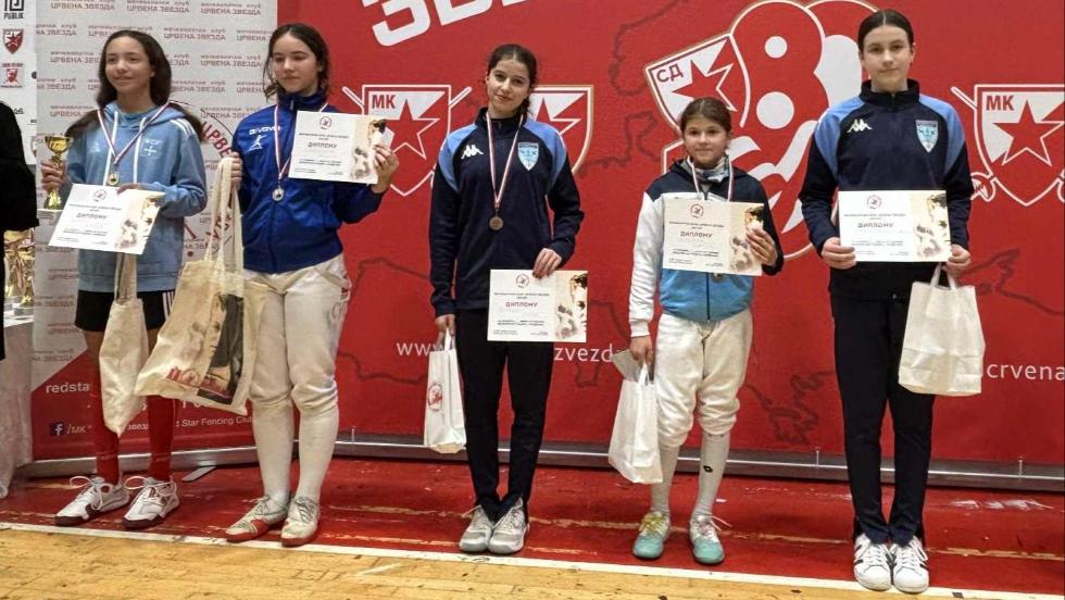 Bronzremmel zrtak a zalaegerszegi vvk az U14-es Eurpai Krverseny belgrdi llomsn
