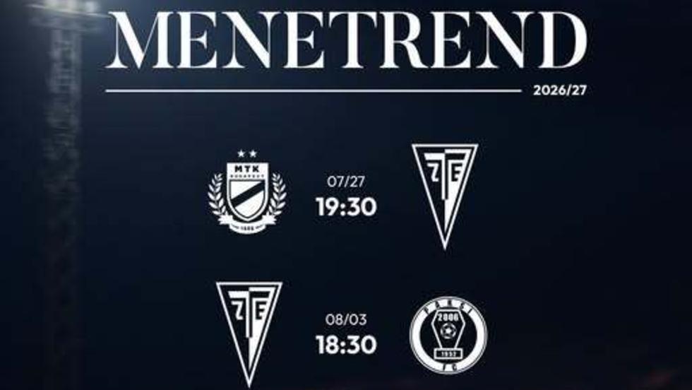 Hétfő este kezdi az új idényt a ZTE FC
Hétfő este kezdi az új idényt a ZTE FC