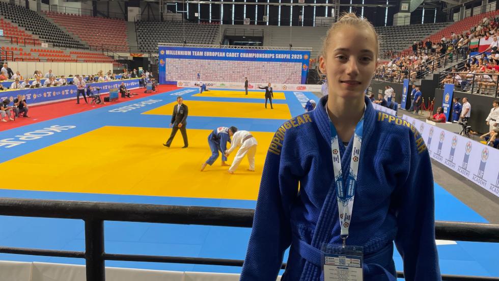 Takács Nóra is tatamira lépett az ifjúsági Európa-bajnokságon
Takács Nóra is tatamira lépett az ifjúsági Európa-bajnokságon
