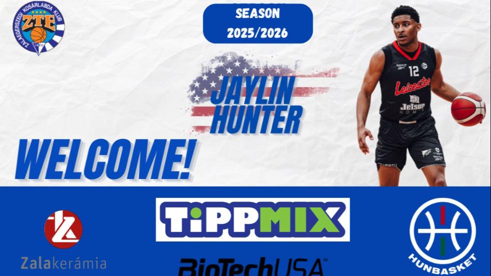Amerikai irányítóval erősít a Zalakerámia ZTE KK – Jaylin Hunter az első légiós az új idényre Amerikai irányítóval erősít a Zalakerámia ZTE KK – Jaylin Hunter az első légiós az új idényre