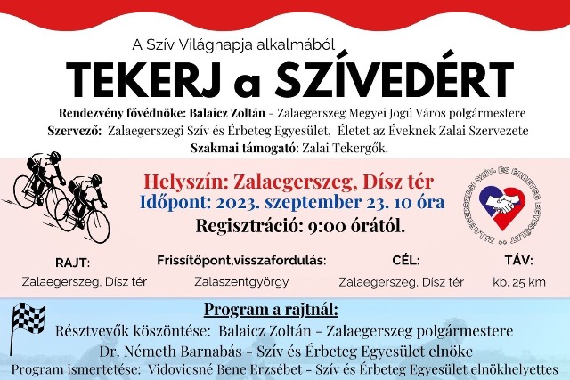 Zalaegerszegi programok a szv vilgnapja alkalmbl 