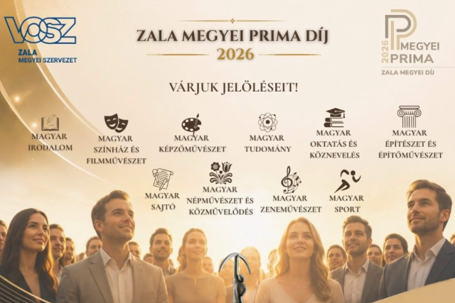 Zala Megyei Prima D�j – Kik legyenek az idei jel�ltek?