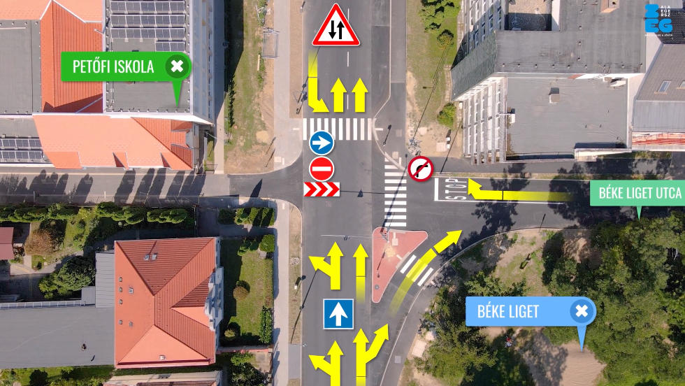Videón mutatjuk, hogyan fog működni hétfőtől a kétirányú zalaegerszegi Kosztolányi utca Videón mutatjuk, hogyan fog működni hétfőtől a kétirányú zalaegerszegi Kosztolányi utca