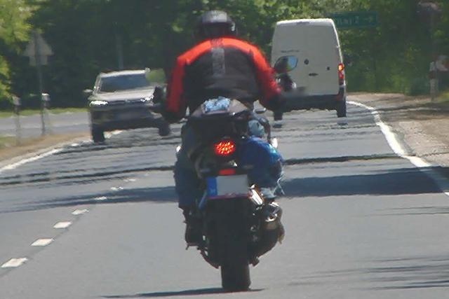 153 km/h-val száguldott egy motoros Zalában