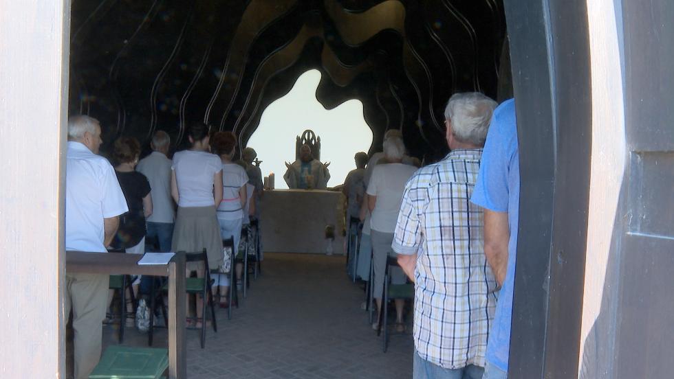 Búcsúi szentmise a Gébárti Boldogasszony Kápolnában Búcsúi szentmise a Gébárti Boldogasszony Kápolnában