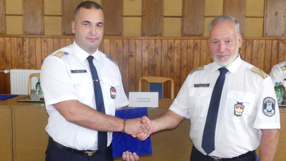 Új vezető a Zalaegerszegi Rendőrkapitányság élén Új vezető a Zalaegerszegi Rendőrkapitányság élén