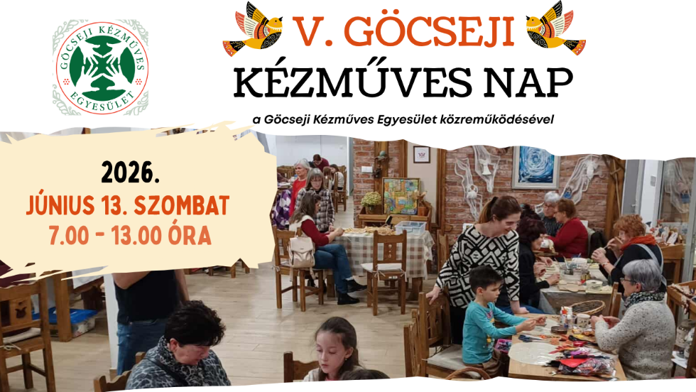 V. Göcseji Kézműves Nap V. Göcseji Kézműves Nap