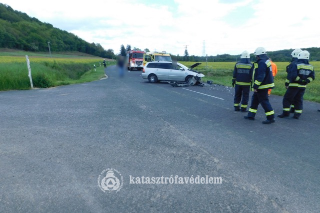 sszetkztt kt gpkocsi Tornyiszentmikls trsgben