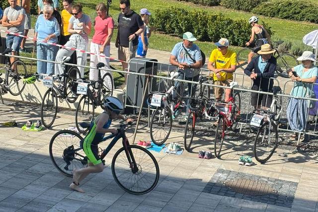 A Veszpr�m Triatlon Fesztiv�lon versenyeztek a zalaegerszegi triatlonist�k
