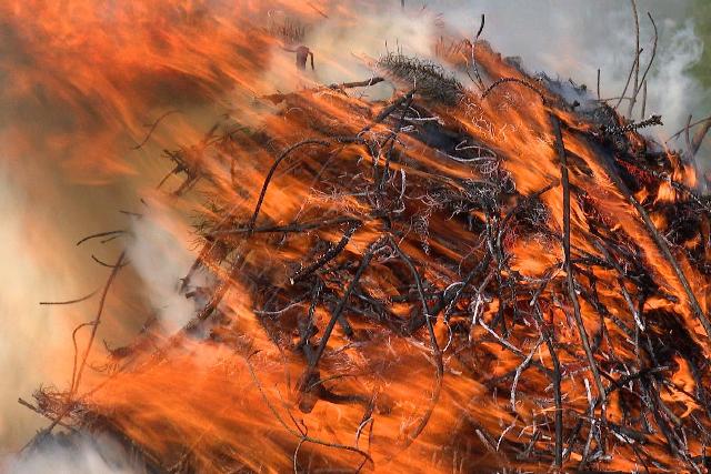 Kerti hullad�kot �s szemetet �gettek Zalaegerszegen –�t�zolt�i beavatkoz�sra volt sz�ks�g