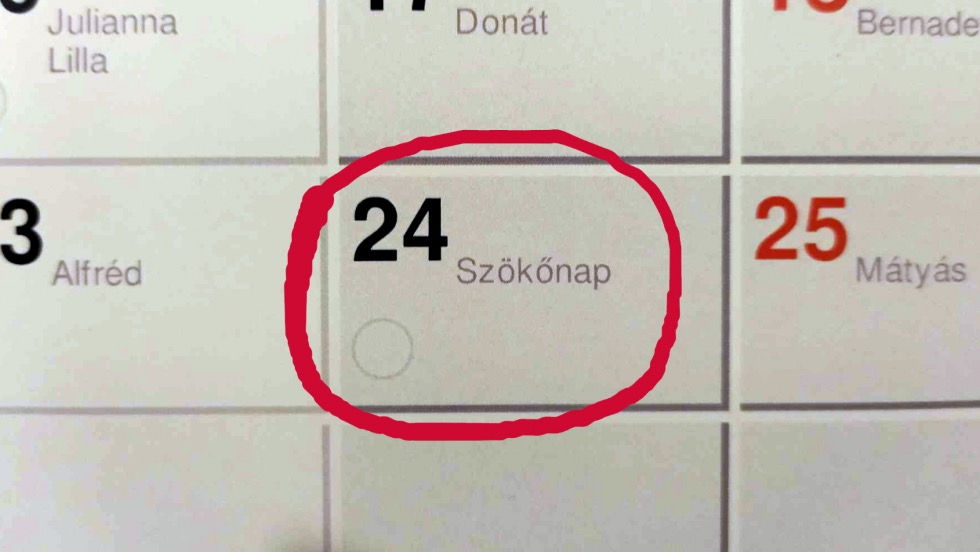 Ezért nincs a mai napon senkinek névnapja Ezért nincs a mai napon senkinek névnapja