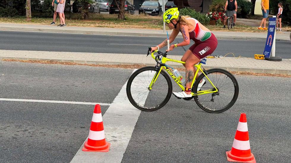 Kovács Imola a hetedik helyen végzett a tatai paratriatlon-világkupán
Kovács Imola a hetedik helyen végzett a tatai paratriatlon-világkupán
