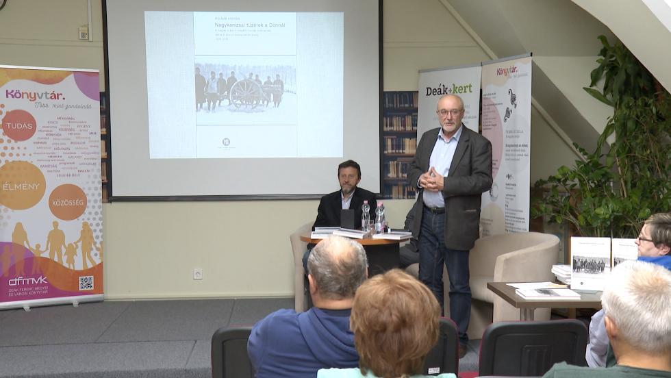 Könyvbemutató – Hiánypótló kötet a nagykanizsai tüzérekről Könyvbemutató – Hiánypótló kötet a nagykanizsai tüzérekről