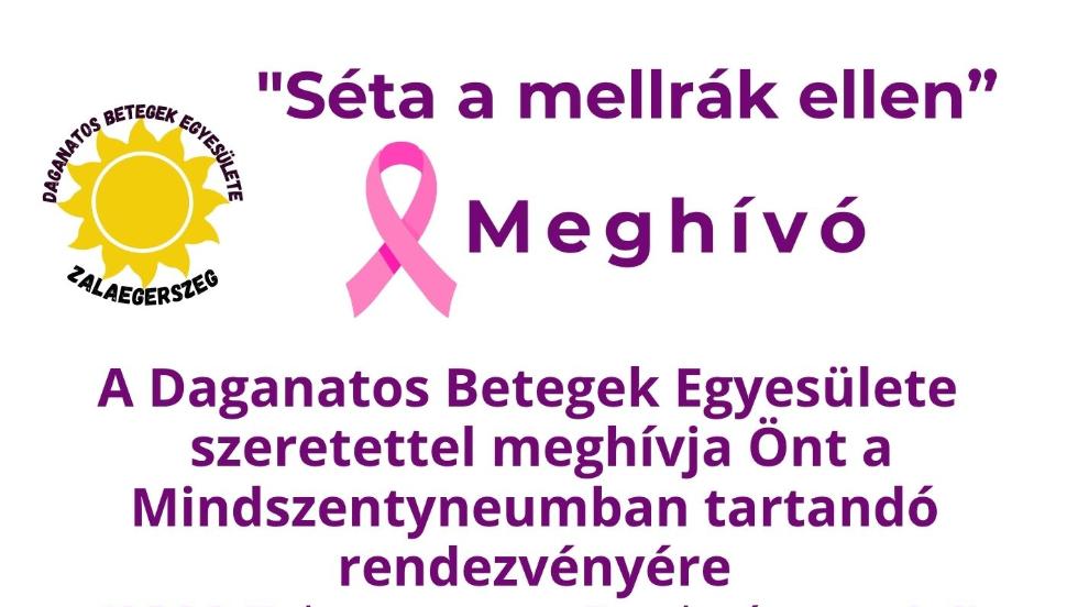 S�ta a mellr�k ellen – figyelemfelh�v� rendezv�ny Zalaegerszegen