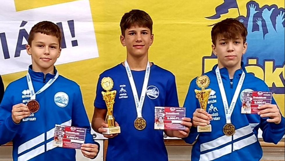 Szanati Máté és Ugranyecz Flórián diákolimpiai bajnokok Szanati Máté és Ugranyecz Flórián diákolimpiai bajnokok