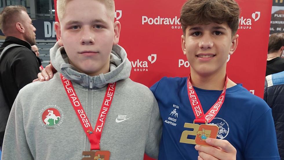 Szanati Máté arany-, Varga Nimród bronzérmes a horvátországi versenyen Szanati Máté arany-, Varga Nimród bronzérmes a horvátországi versenyen