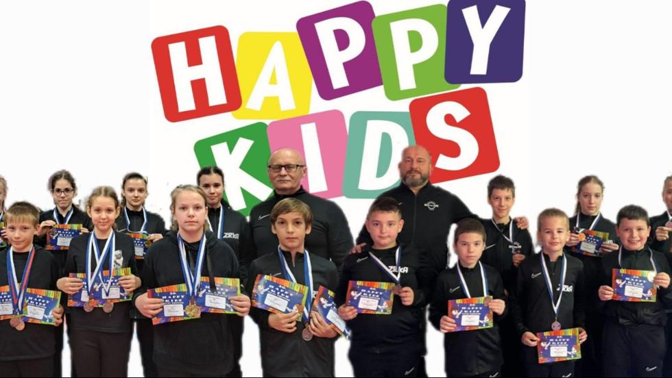 Huszonkét zalaegerszegi érem a Happy Kids Kupán Huszonkét zalaegerszegi érem a Happy Kids Kupán