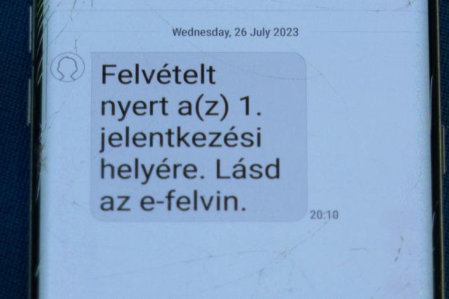 Elstartolt a 2026-os egyetemi felv�teli