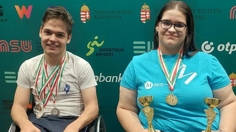 Pongrácz Zoé és Hodor Levente remekül szerepelt a Para Vívó Kupán Pongrácz Zoé és Hodor Levente remekül szerepelt a Para Vívó Kupán