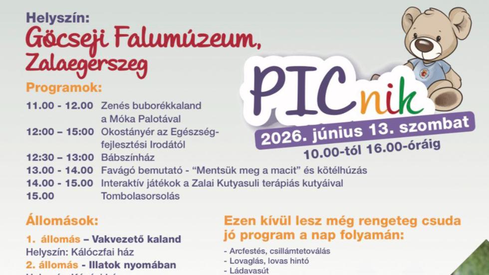 �lm�nyekkel teli nap v�rja a korasz�l�tt �s kor�bban kezelt gyermekeket Zalaegerszegen