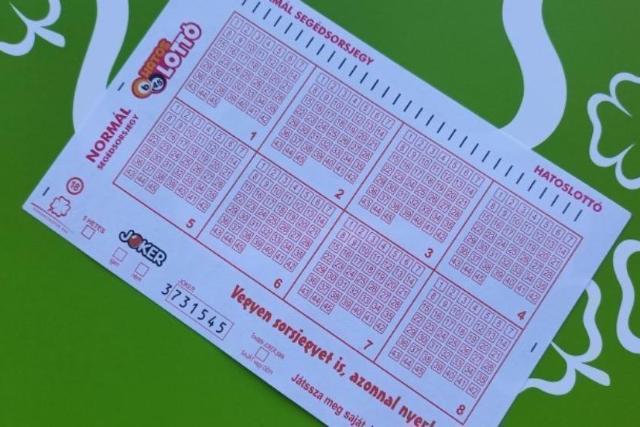 Kih�zt�k a hatoslott� eheti nyer�sz�mait