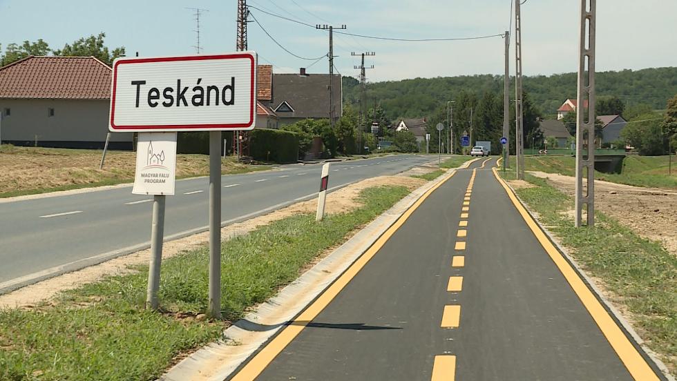 Átadták a Zalaegerszeget Teskánddal összekötő új kerékpárutat Átadták a Zalaegerszeget Teskánddal összekötő új kerékpárutat