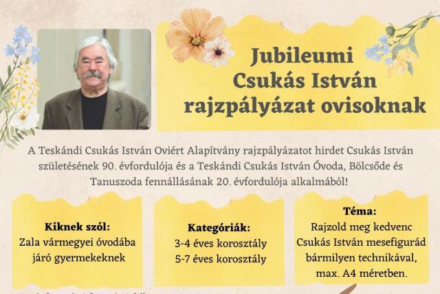 Rajzp�ly�zat �s Mesenap S�s�vel Tesk�ndon