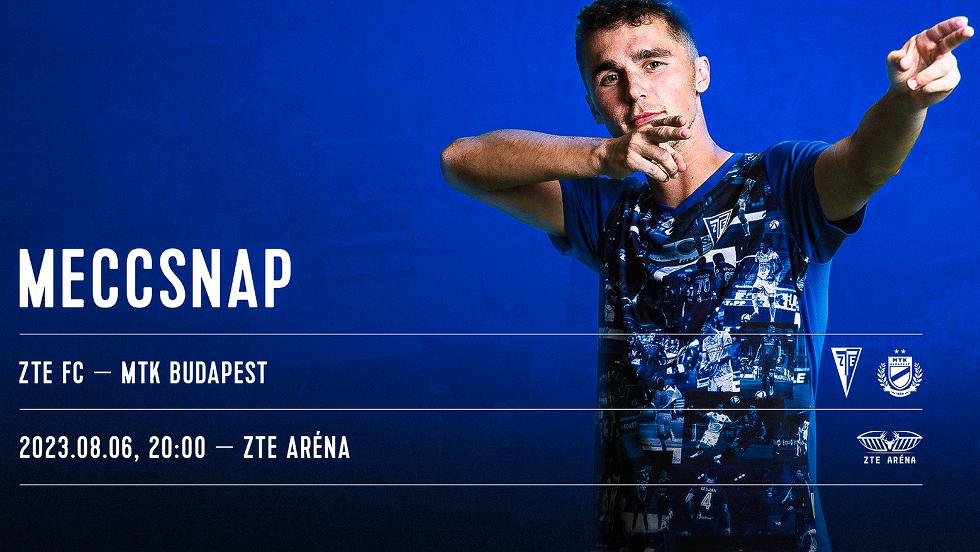 Vasárnap az MTK Budapest FC-t fogadja a ZTE FC Vasárnap az MTK Budapest FC-t fogadja a ZTE FC