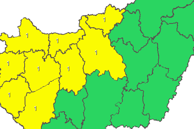 Hidegfront hoz est s viharos szelet: bcst intnk a meleg tavaszi idnek