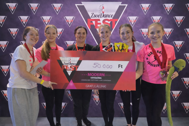 T�bb d�jat �s k�l�nd�jat nyertek a zalaegerszegi Albatrosz TSE t�ncosai P�p�n