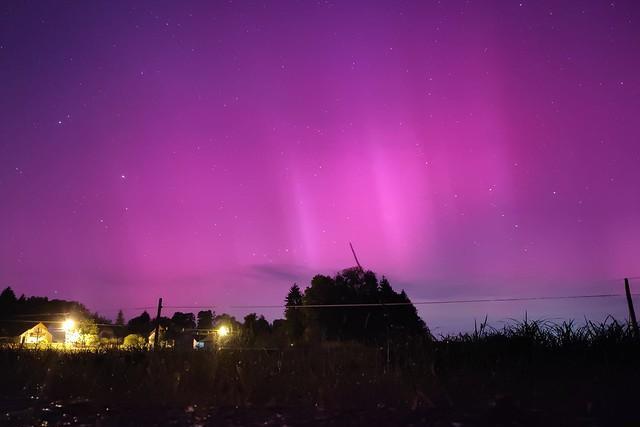 Szombat este ismt ltszott a sarki fny Magyarorszgrl