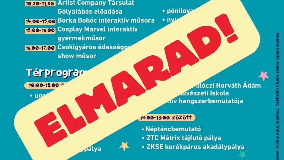 ELMARAD a Vizslaparki Gyereknap ELMARAD a Vizslaparki Gyereknap