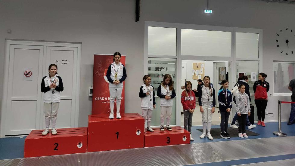 Németh Korina érmes helyen végzett Budapesten Németh Korina érmes helyen végzett Budapesten