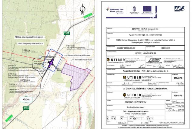 40 v�rosfejleszt�si c�l – Logisztikai ipari park �p�l Zalaegerszeg �szakkeleti r�sz�n