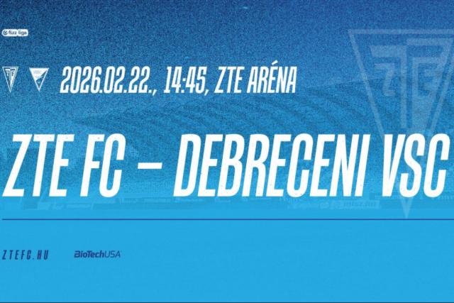 A Debrecent fogadja a ZTE FC