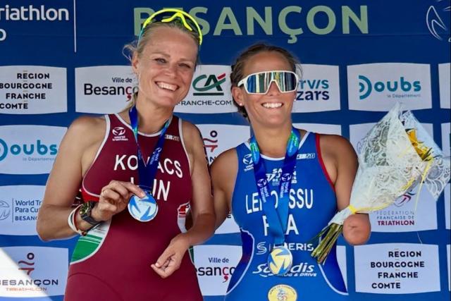Kov�cs Imola ez�st�rmes a Paratriatlon Vil�gkup�n
