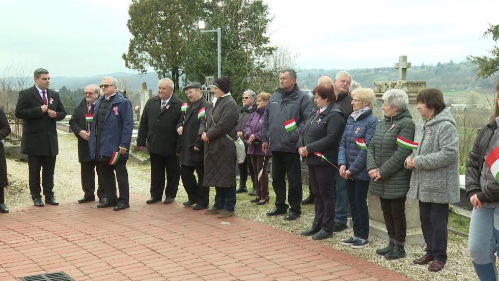 Megtartották a nemzeti ünnepet Zalabesenyőben Megtartották a nemzeti ünnepet Zalabesenyőben