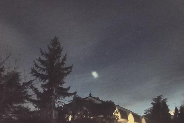 K�l�n�s �gi jelens�get r�gz�tettek Zalaegerszeg felett