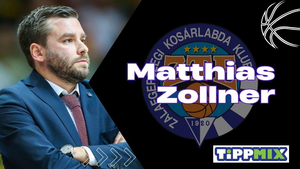 Matthias Zollner a ZTE KK új vezetőedzője Matthias Zollner a ZTE KK új vezetőedzője