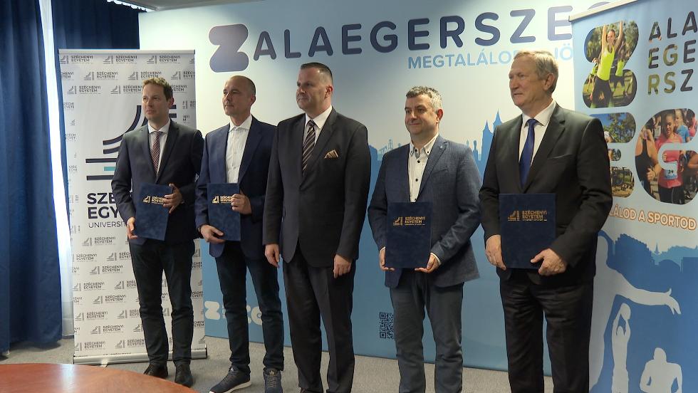 Együttműködési megállapodást kötött a Széchenyi Egyetem két zalaegerszegi sportegyesülettel Együttműködési megállapodást kötött a Széchenyi Egyetem két zalaegerszegi sportegyesülettel