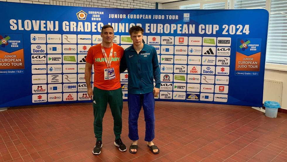 Mátéffy Gábor helyezetlenül végzett a Slovenj Gradec-i junior Judo Európa-kupán Mátéffy Gábor helyezetlenül végzett a Slovenj Gradec-i junior Judo Európa-kupán