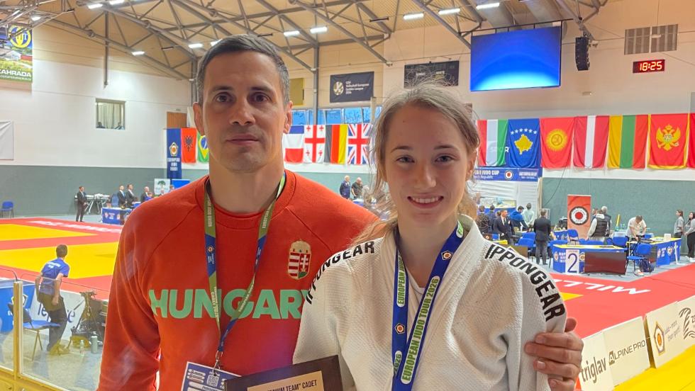 Ezüstérem Teplicéből: Takács Nóra újra dobogón az Európa-kupán Ezüstérem Teplicéből: Takács Nóra újra dobogón az Európa-kupán