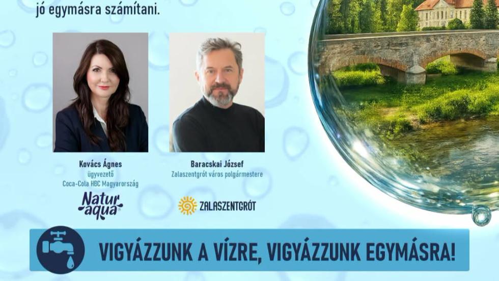 Folytatódik az összefogás: ásványvízzel segítik a zalaszentgrótiakat Folytatódik az összefogás: ásványvízzel segítik a zalaszentgrótiakat