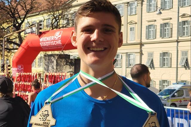 László Péter győzelme a grazi maratonon  László Péter győzelme a grazi maratonon