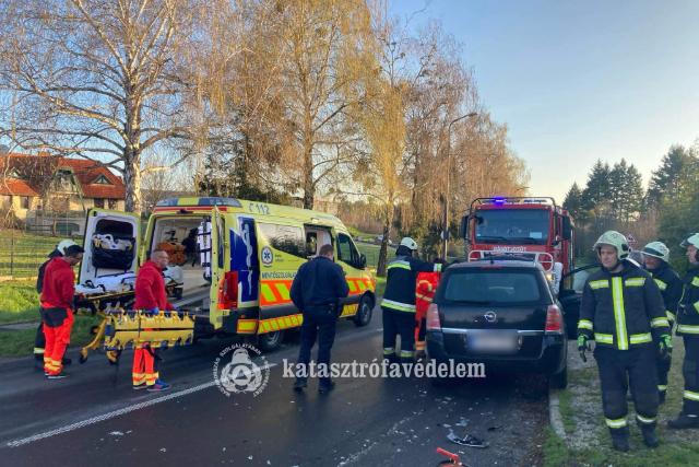 Kamion és autó ütközött Zalaegerszegen Kamion és autó ütközött Zalaegerszegen