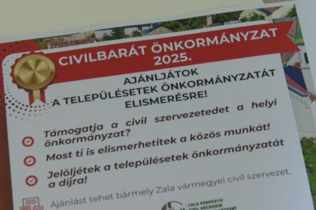Több kategóriában várják a civilek jelöléseit Több kategóriában várják a civilek jelöléseit