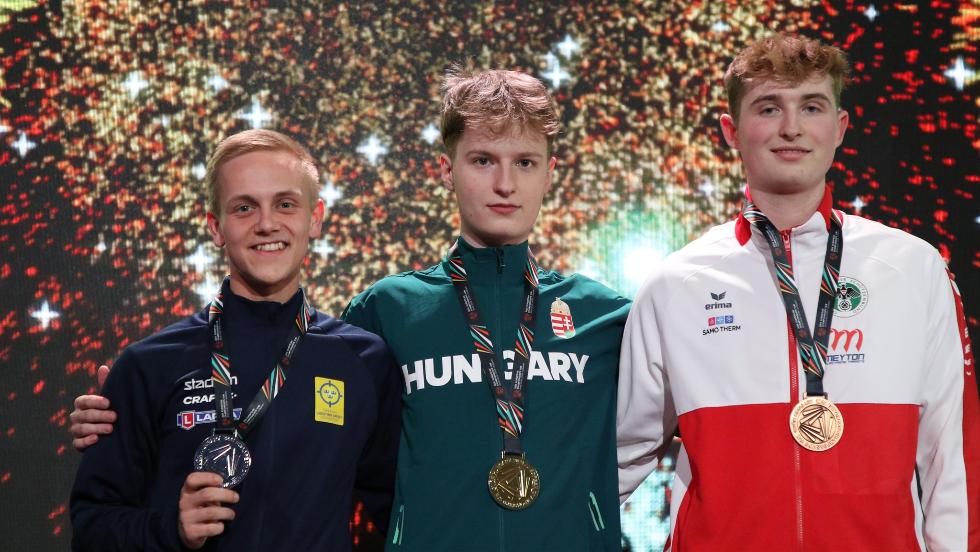 Kálmán Bálint junior Európa-bajnok Kálmán Bálint junior Európa-bajnok